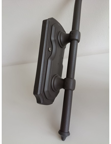 Nobile 2024/02/00/NA Lampara series wall lamp brass/graphite e27 75w